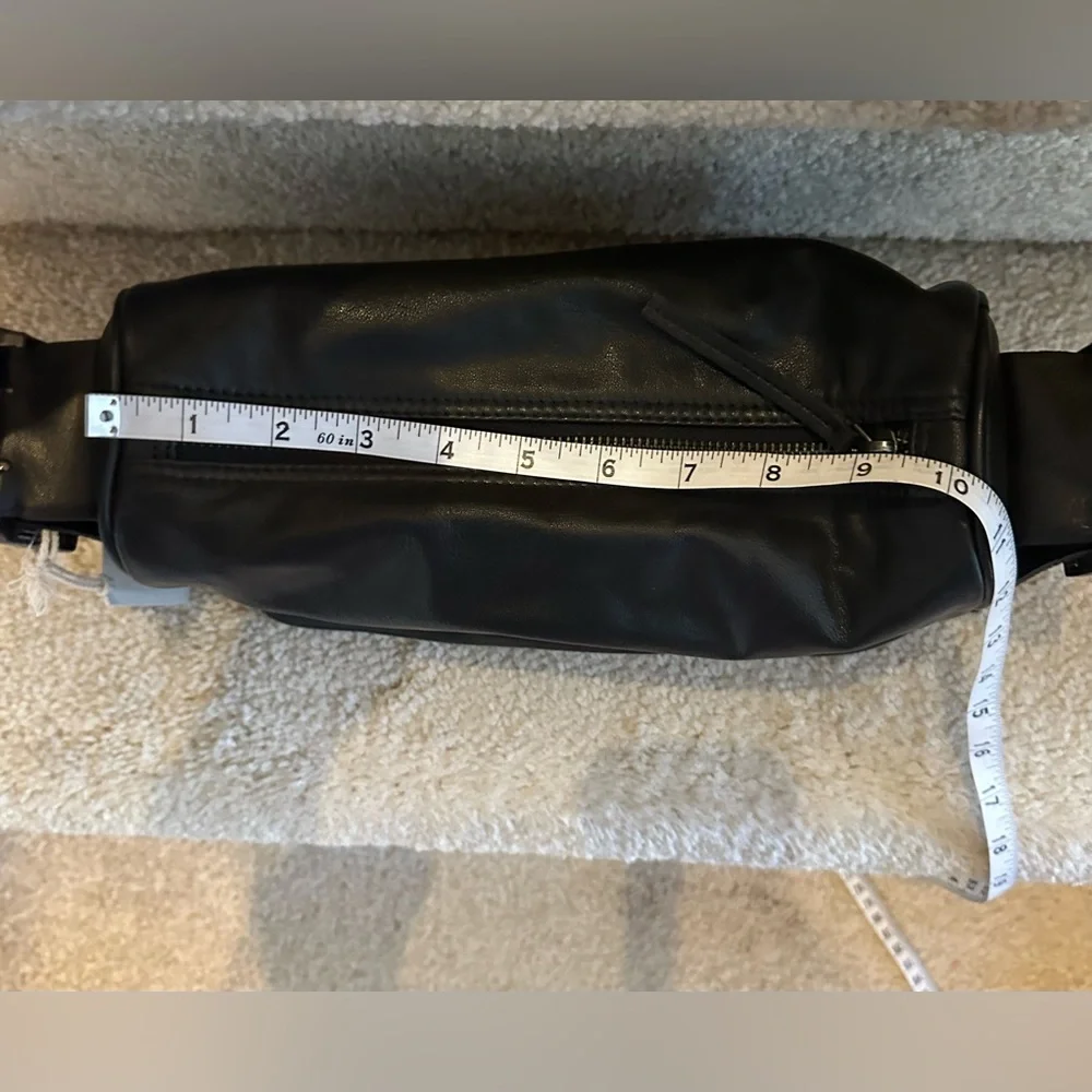 NWT Free People Arm Candy Shoulder Bag - Black - Picture 8 of 14